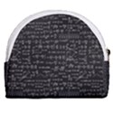 Math-equations-formulas-pattern Horseshoe Style Canvas Pouch View2