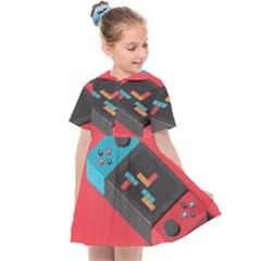 Gaming Console Video Kids  Sailor Dress by Grandong