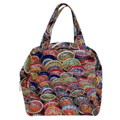 Art Background Bowl Ceramic Color Boxy Hand Bag by Proyonanggan