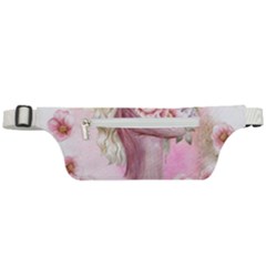 Women With Flowers Active Waist Bag by fashiontrends