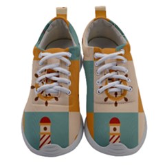 Nautical Elements Collection Women Athletic Shoes by Bangk1t