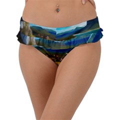 Beach Island Nature Frill Bikini Bottoms