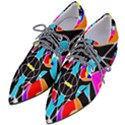 Mazipoodles Neuro Art - Rainbow 1A Pointed Oxford Shoes View2