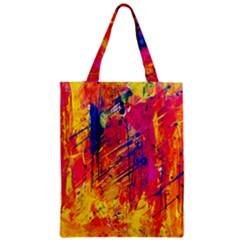 Various Colors Zipper Classic Tote Bag by artworkshop