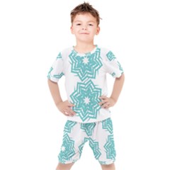 Cloth-design-star Kids  Tee And Shorts Set by Shoiketstore2023