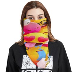 Wallpaper Emoji Face Covering Bandana (triangle) by artworkshop
