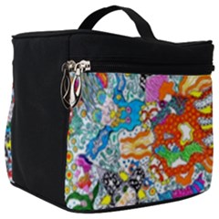 Supersonic Mermaid Chaser Make Up Travel Bag (big) by chellerayartisans