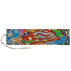 Supersonic Mermaid Chaser Roll Up Canvas Pencil Holder (l) by chellerayartisans