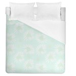 Mazipoodles Bold Daisies Spearmint Duvet Cover (Queen Size)