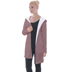 Longline Hooded Cardigan