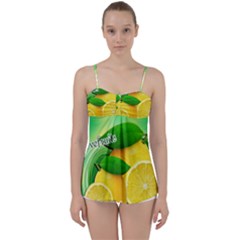 Lemon Babydoll Tankini Top by ONLINESHOP21