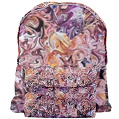 Abstract Waves Giant Full Print Backpack by kaleidomarblingart