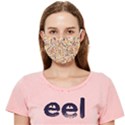 Autumn Leaves Pattern Cloth Face Mask (Adult) View1