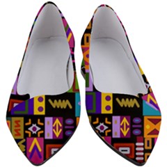 Abstract A Colorful Modern Illustration--- Women s Block Heels  by Bedest