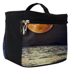 Beautiful Moon Nigh Sky Stars Make Up Travel Bag (small) by Cowasu