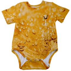 Water-gold Baby Short Sleeve Bodysuit by nateshop