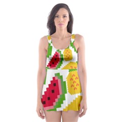 Watermelon -12 Skater Dress Swimsuit by nateshop