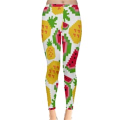 Watermelon -12 Inside Out Leggings by nateshop