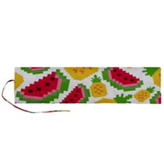 Watermelon -12 Roll Up Canvas Pencil Holder (l) by nateshop