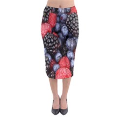 Berries-01 Midi Pencil Skirt by nateshop