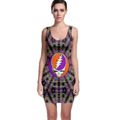 Gratefuldead Grateful Dead Pattern Bodycon Dress by Cowasu