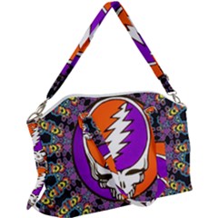 Gratefuldead Grateful Dead Pattern Canvas Crossbody Bag by Cowasu