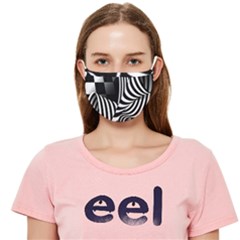 Op-art-black-white-drawing Cloth Face Mask (adult)