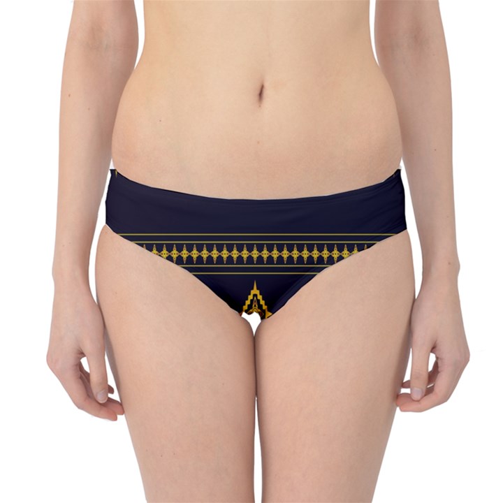 Abstract-batik Klasikjpg Hipster Bikini Bottoms