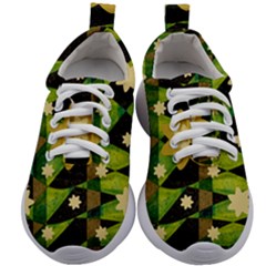 Background-batik 02 Kids Athletic Shoes by nateshop