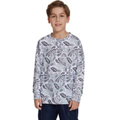 Batik Klasik In Indonesia Kids  Crewneck Sweatshirt by nateshop