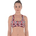 Motif-20 Cross Back Hipster Bikini Top  View1