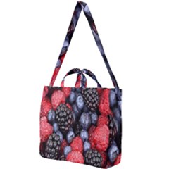 Berries-01 Square Shoulder Tote Bag by nateshop