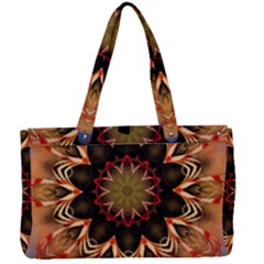 Abstract-kaleidoscope-design Canvas Work Bag