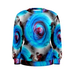 Abstract-kaleidoscope-pattern Women s Sweatshirt