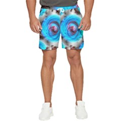 Abstract-kaleidoscope-pattern Men s Runner Shorts by Bedest