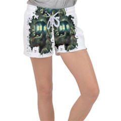 Time Machine Doctor Who Women s Velour Lounge Shorts by Cowasu