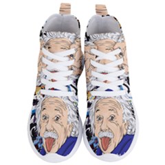 Albert Einstein Physicist Women s Lightweight High Top Sneakers by Cowasu