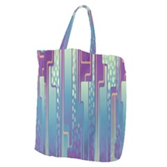 Non-seamless-pattern-background Giant Grocery Tote by Cowasu