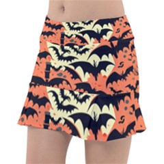 Bat Pattern Classic Tennis Skirt by Valentinaart