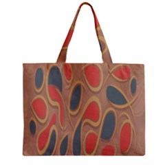 Background-abstract-non-seamless Zipper Mini Tote Bag by Cowasu