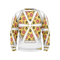 Pizza-slice-food-italian Kids  Sweatshirt