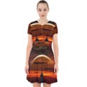 Science-fiction-digital-illustration Adorable in Chiffon Dress View1