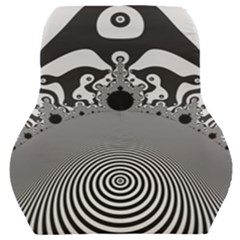 Pattern Illusion Fractal Mandelbrot Car Seat Back Cushion  by Bangk1t