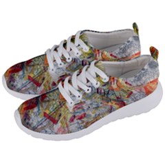 Abstract Background Pattern Men s Lightweight Sports Shoes