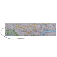 London City Map Roll Up Canvas Pencil Holder (l) by Bedest