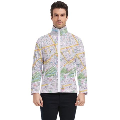 London City Map Men s Bomber Jacket by Bedest