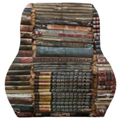Pile Of Books Photo Of Assorted Book Lot Backyard Antique Store Car Seat Back Cushion  by Ravend
