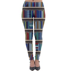 Bookshelf Lightweight Velour Leggings