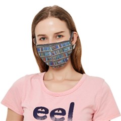 Bookshelf Crease Cloth Face Mask (adult)