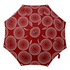 Background-red Hook Handle Umbrellas (small) by nateshop